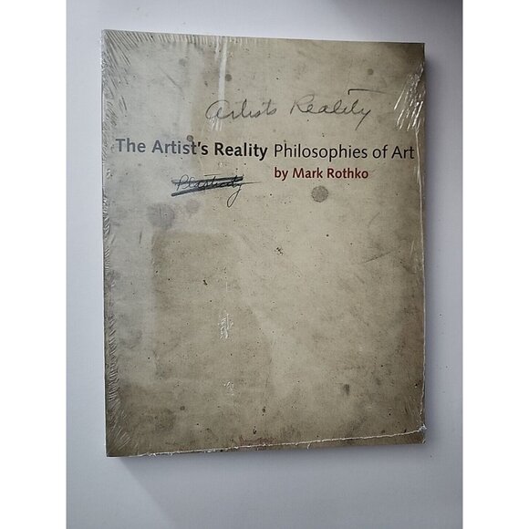MINT The Artist's Reality: Philosophies of Art by Mark Rothko - New in Package - Picture 6 of 6